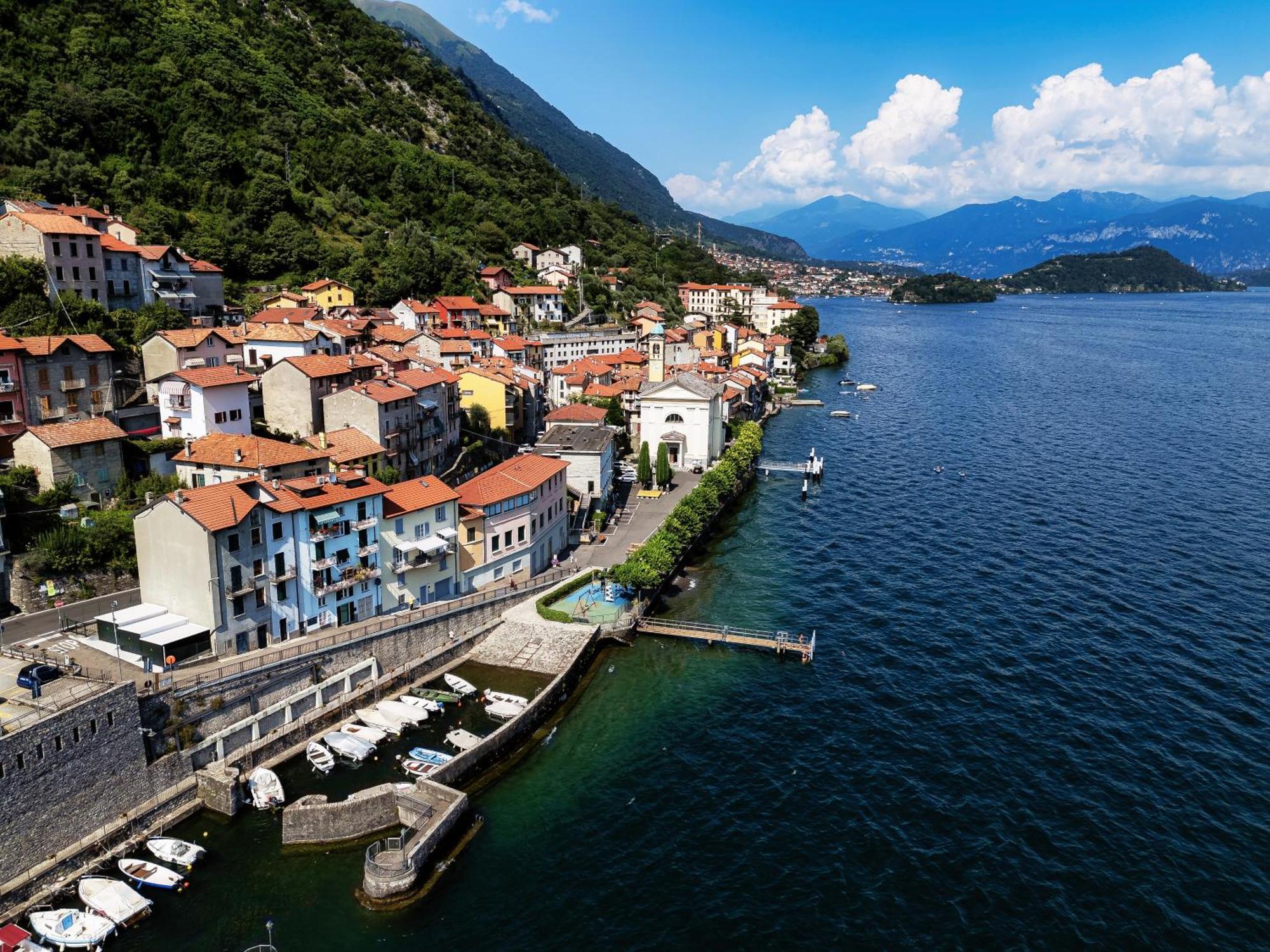 Delizioso Bilocale Vista Lago Colonno Экстерьер фото