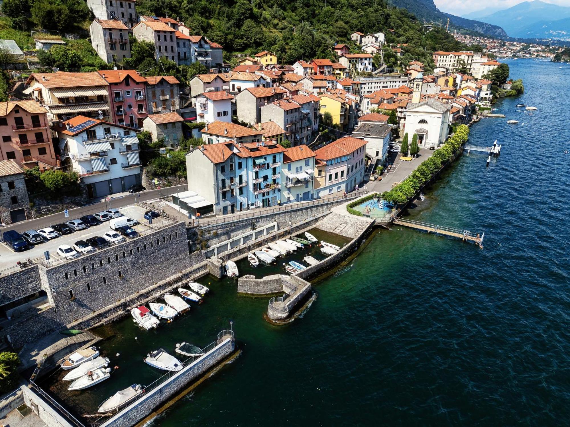 Delizioso Bilocale Vista Lago Colonno Экстерьер фото