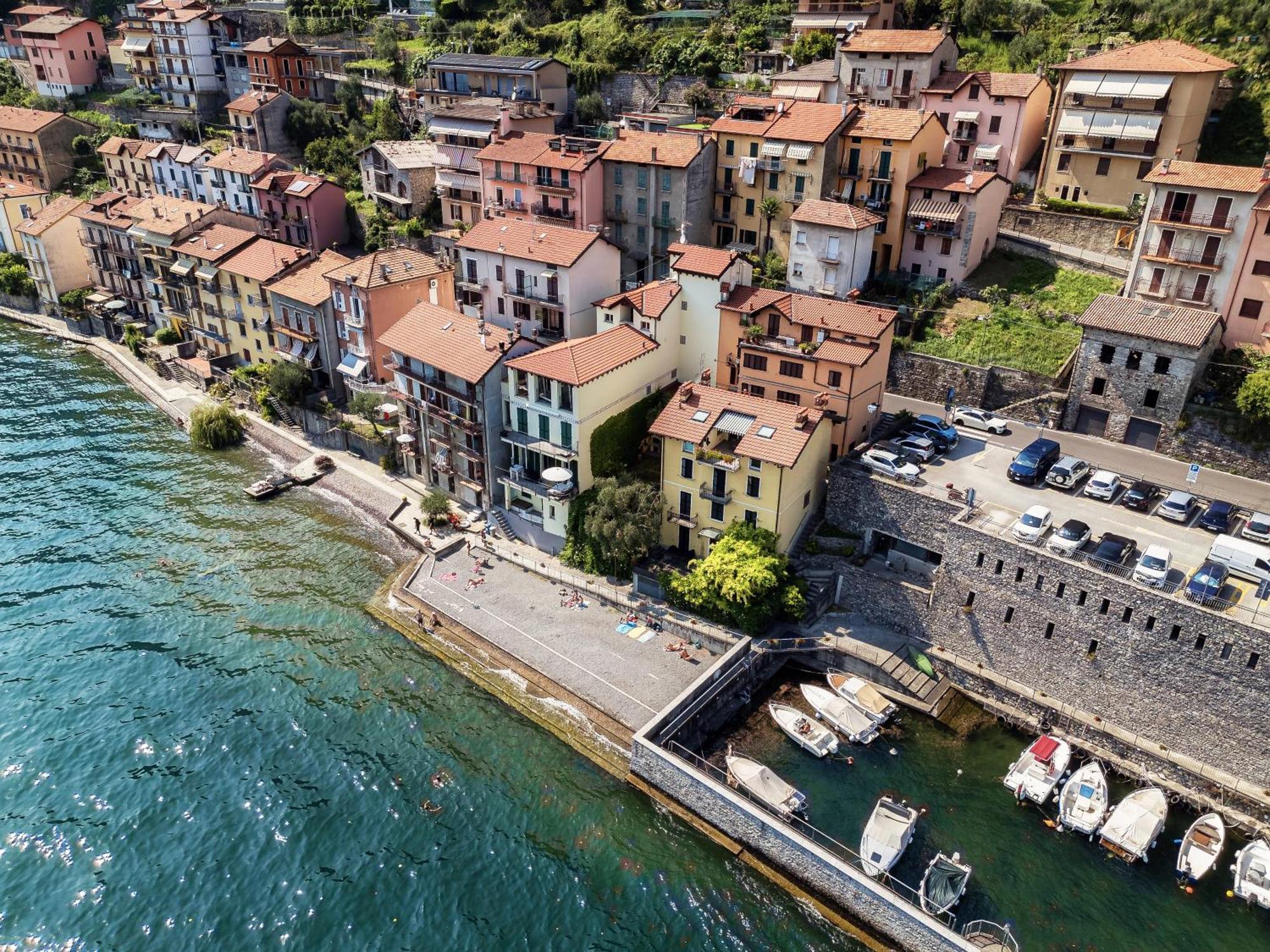 Delizioso Bilocale Vista Lago Colonno Экстерьер фото