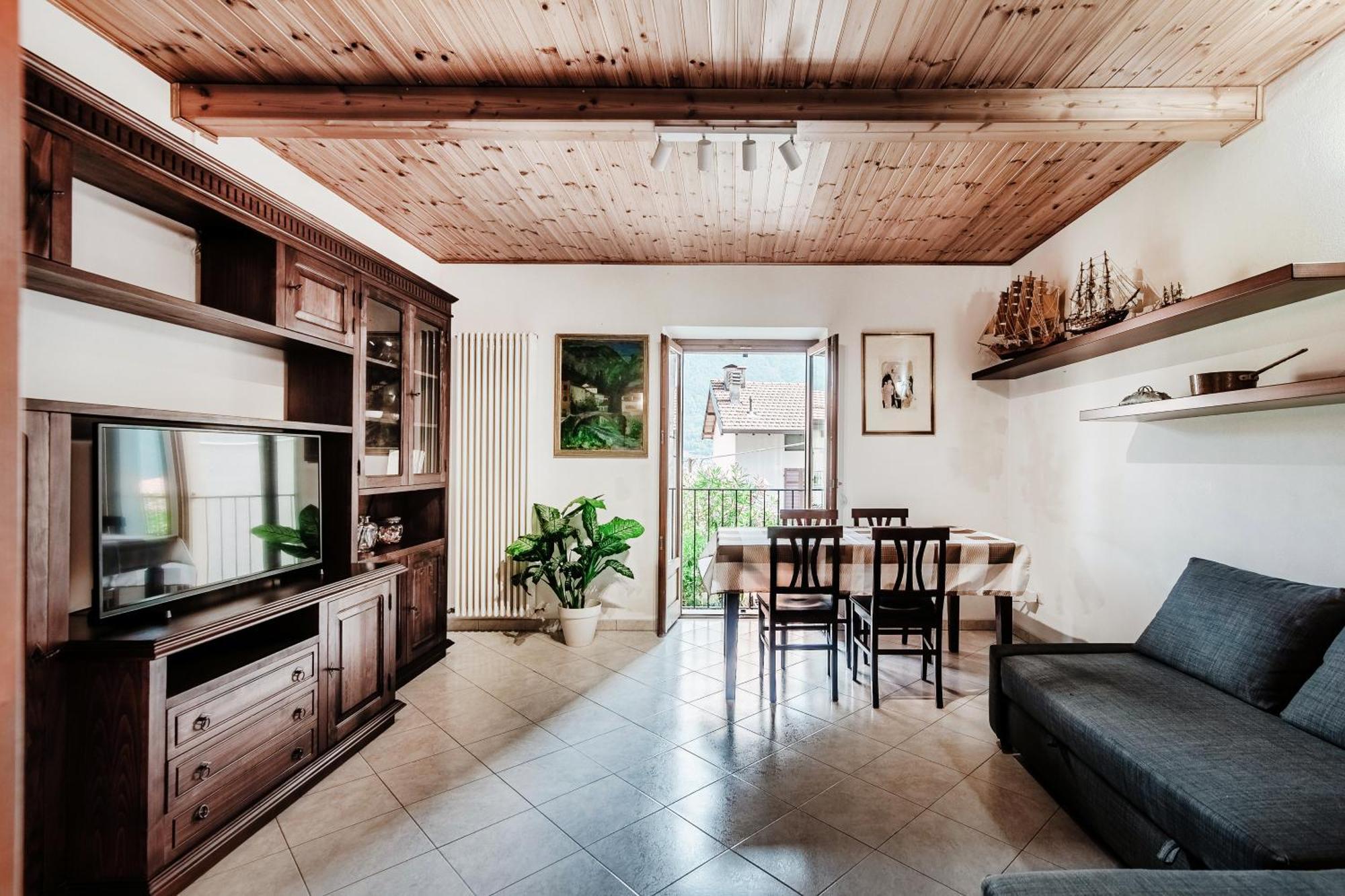 Delizioso Bilocale Vista Lago Colonno Экстерьер фото