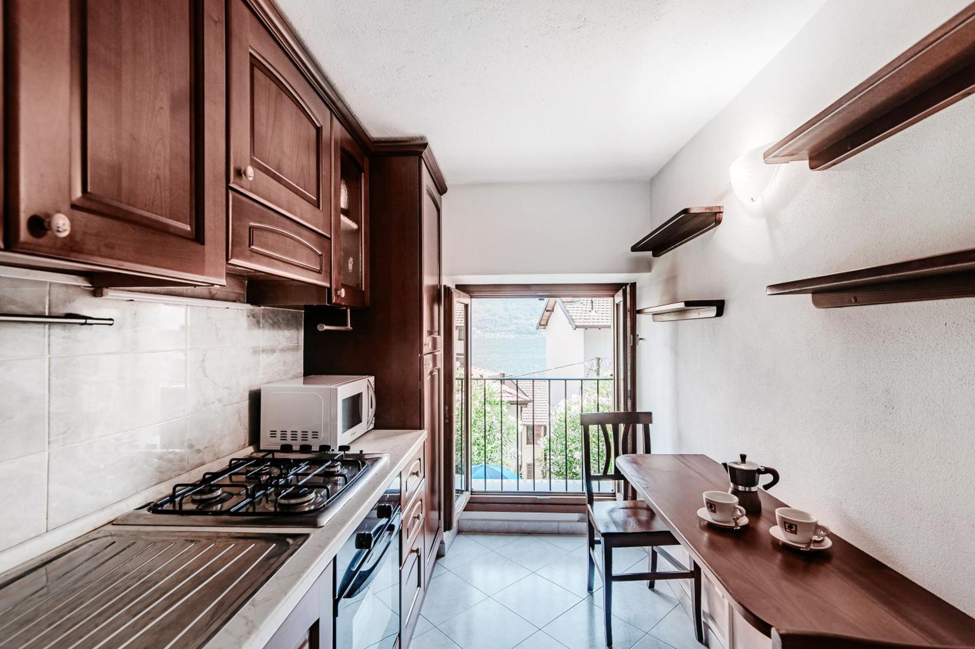 Delizioso Bilocale Vista Lago Colonno Экстерьер фото