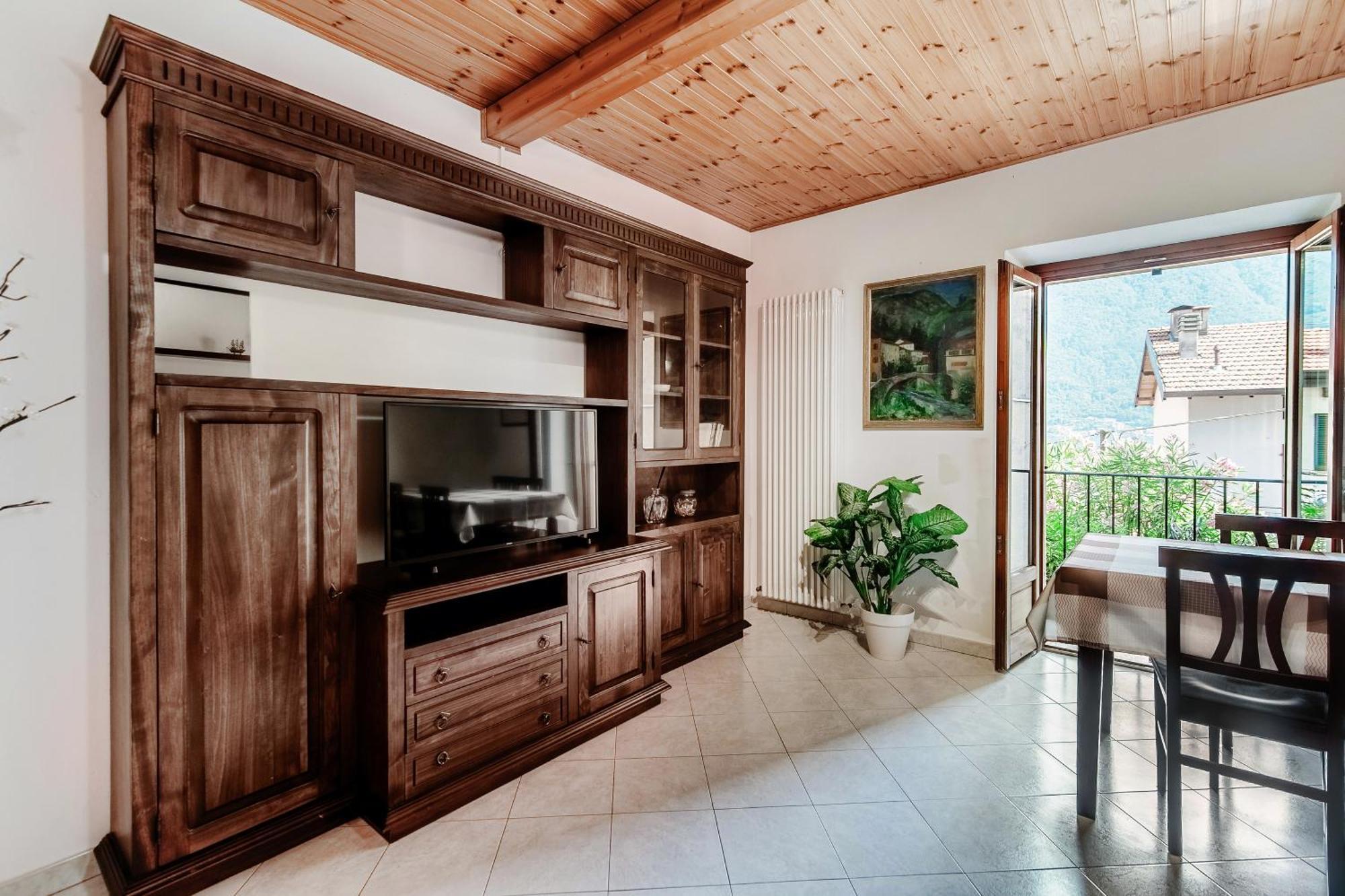 Delizioso Bilocale Vista Lago Colonno Экстерьер фото