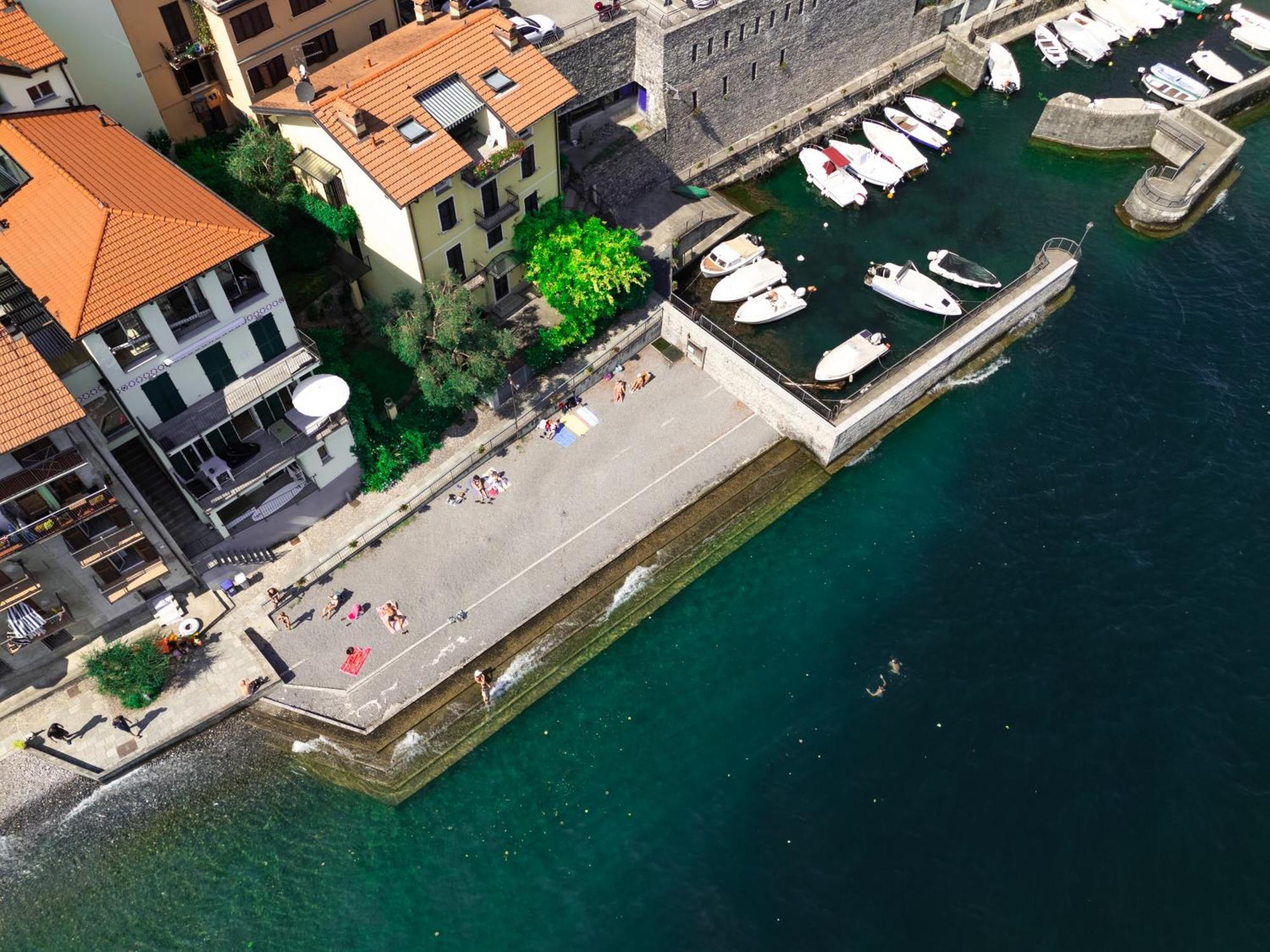 Delizioso Bilocale Vista Lago Colonno Экстерьер фото