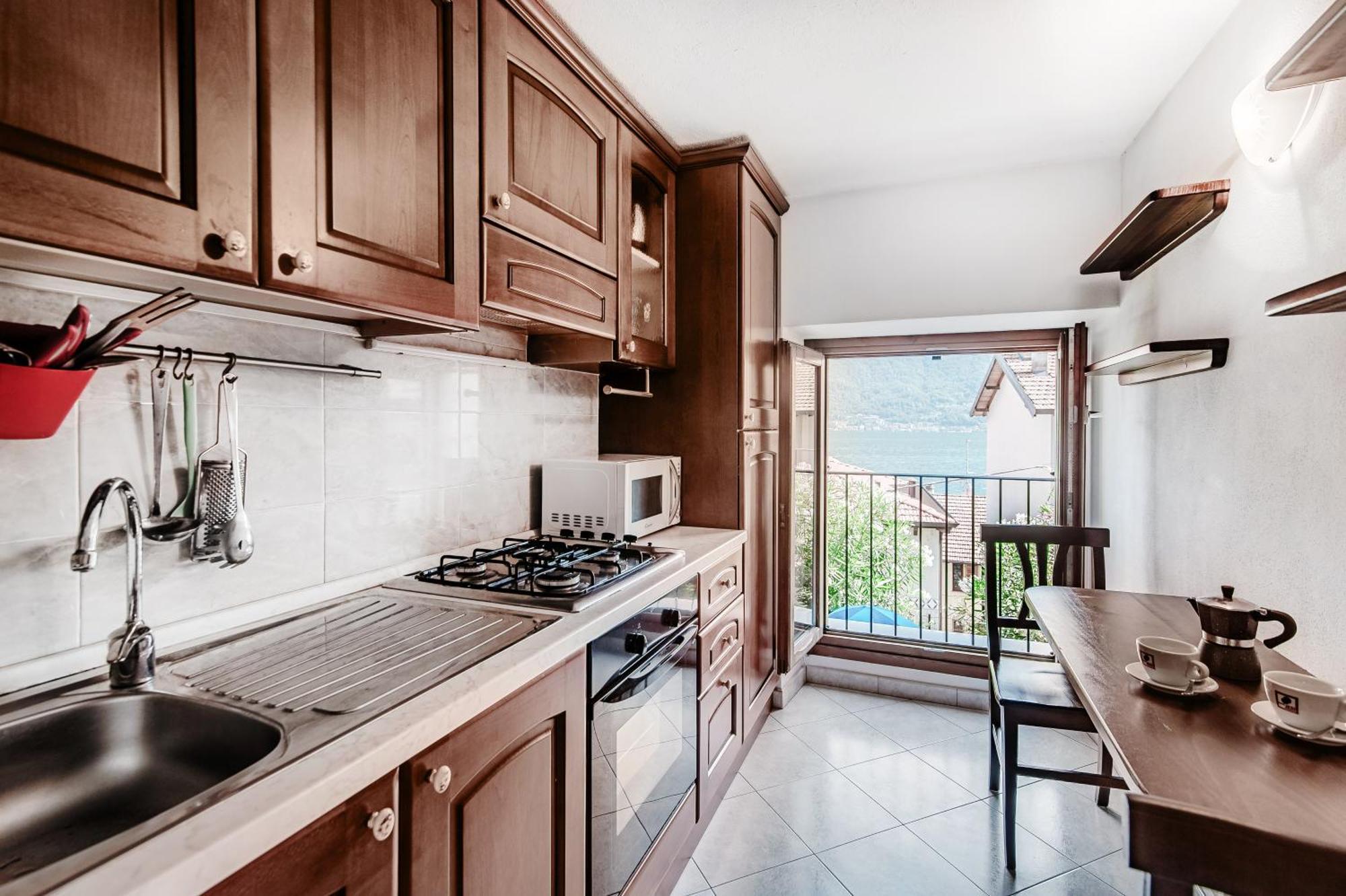 Delizioso Bilocale Vista Lago Colonno Экстерьер фото